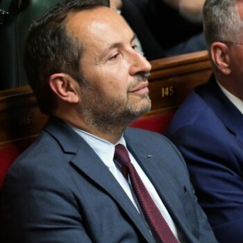 Le vice-président du RN et député du Nord Sébastien Chenu à l'Assemblée nationale, le 18 juillet 2024