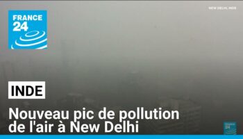 Inde : nouveau pic de pollution de l'air à New Delhi