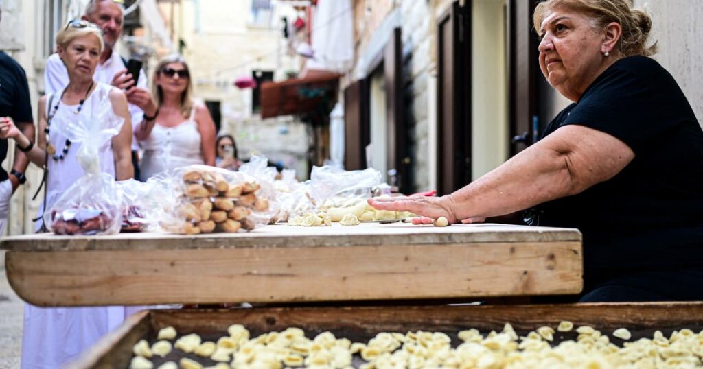 La “grève des orecchiette” fait bouillir la ville de Bari