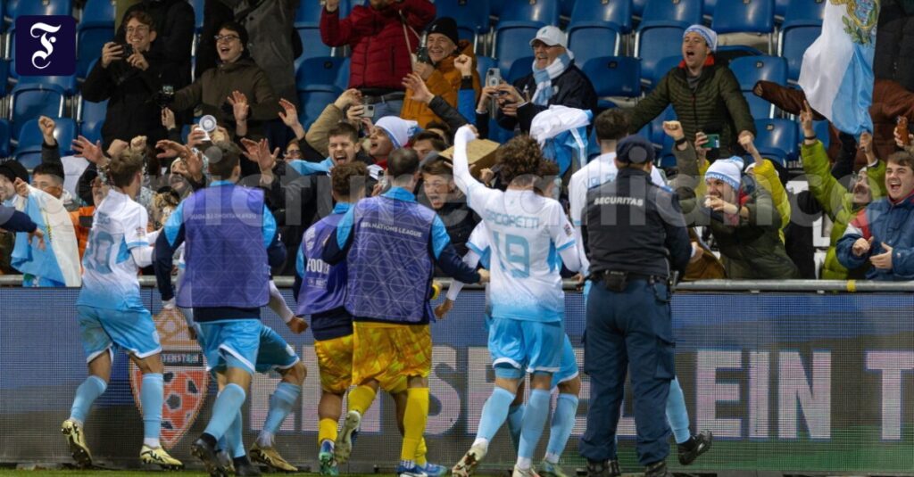 Nations League: San Marino schreibt Geschichte und feiert Aufstieg