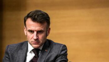 Le président français Emmanuel Macron le 13 novembre 2024 au Collège de France à Paris