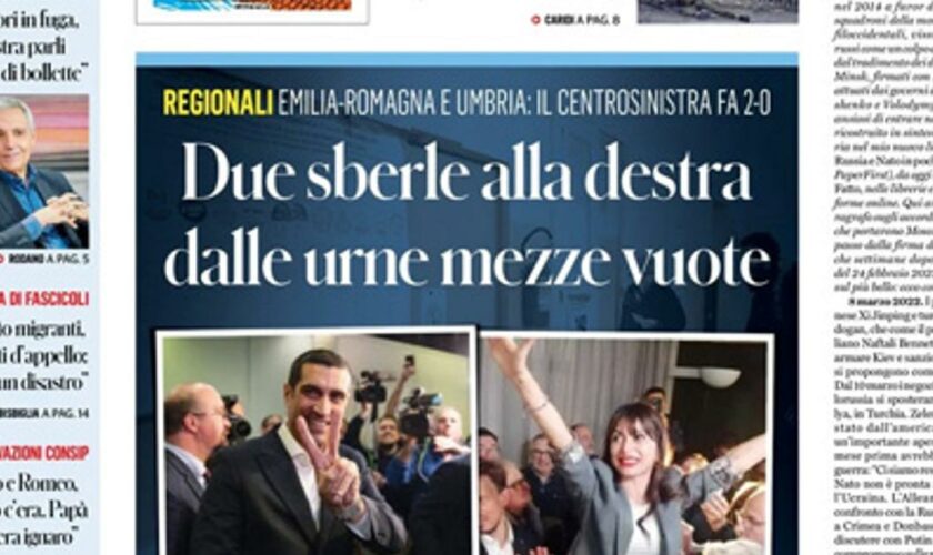 Scrutins régionaux en Italie : des “urnes désertées” et un double coup dur pour Meloni