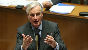 Michel Barnier, à l'Assemblée nationale, ce mardi 19 novembre 2024.