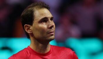 Tennis : "Je pars tranquille"... Emu aux larmes, Rafael Nadal fait ses adieux au tennis professionnel