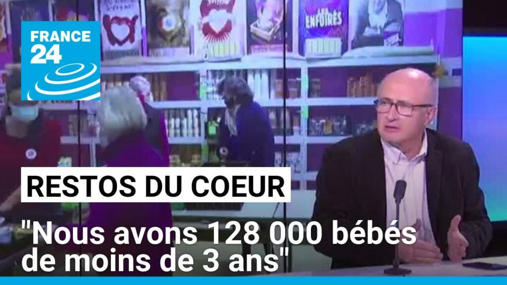 Nouvelle campagne des Restos du cœur : "Nous avons 128 000 bébés de moins de 3 ans"