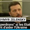 "Nous perdrons" si les Etats-Unis arrêtent d'aider l'Ukraine, avertit Zelensky