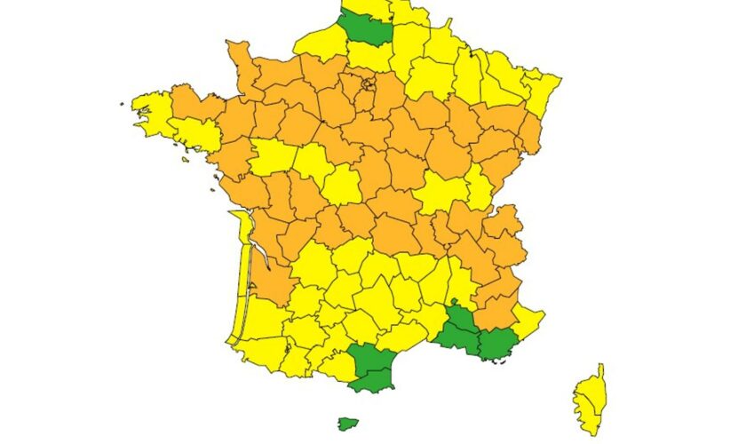 Vigilance orange neige et vent : la tempête Caetano conduit Météo France à placer 49 départements sous surveillance