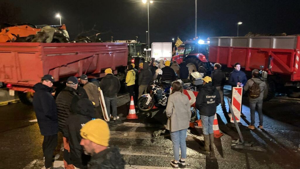 Agriculteurs : La Coordination rurale a levé le barrage à la frontière espagnole mais a trouvé une autre cible