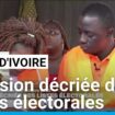 Présidentielle en Côte d'Ivoire : révision décriée des listes électorales