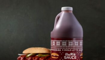 McDonald’s McRib returns with $20 jugs of sauce for a limited time