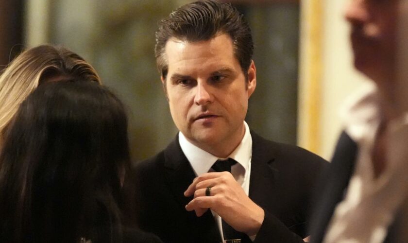 US-Politik: Republikaner blockieren Veröffentlichung von Bericht über Matt Gaetz