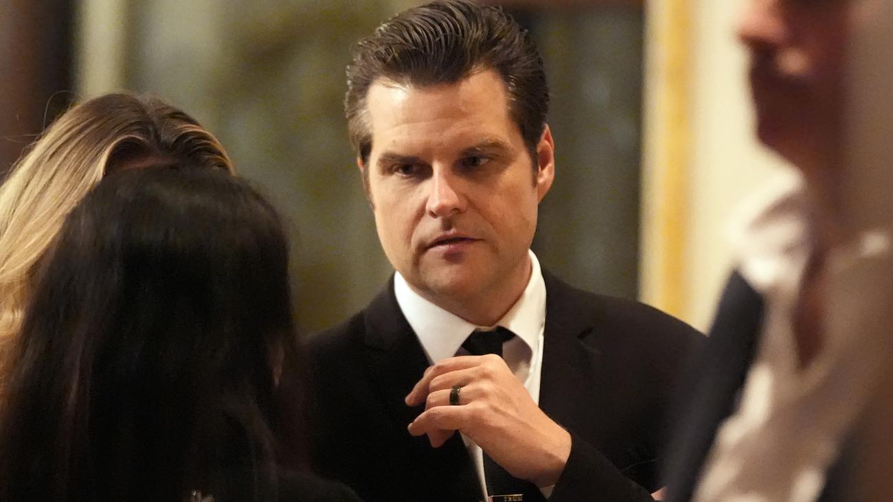 US-Politik: Republikaner blockieren Veröffentlichung von Bericht über Matt Gaetz