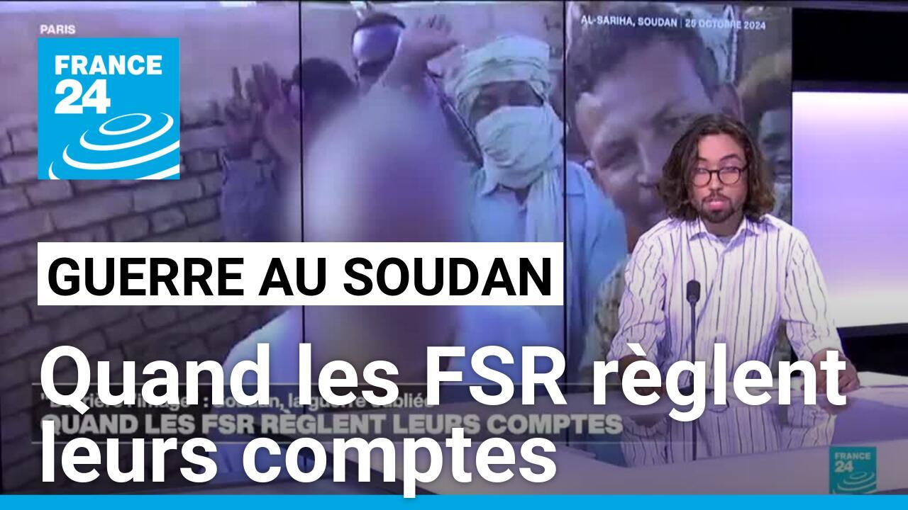 Guerre au Soudan : quand les FSR règlent leurs comptes