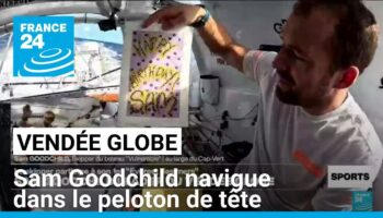 Vendée Globe 2024 : Sam Goodchild navigue dans le peloton de tête