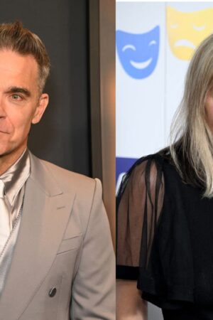 Robbie Williams says that ex-girlfriend Nicole Appleton ‘wept’ after seeing his new biopic