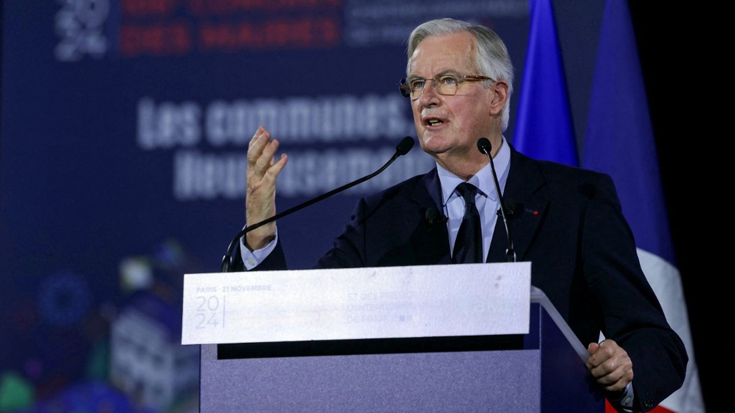 Face aux menaces de censure, Michel Barnier estime que les Français souhaitent "la stabilité" et "la sérénité"