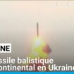 L'Ukraine accuse Moscou de l'avoir frappée avec un missile balistique intercontinental