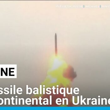 L'Ukraine accuse Moscou de l'avoir frappée avec un missile balistique intercontinental