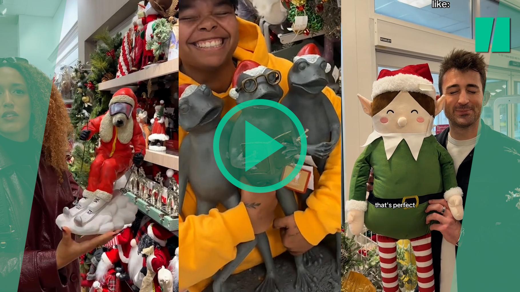 La décoration de Noël vendue par le magasin HomeGoods fait hurler les Américains sur TikTok