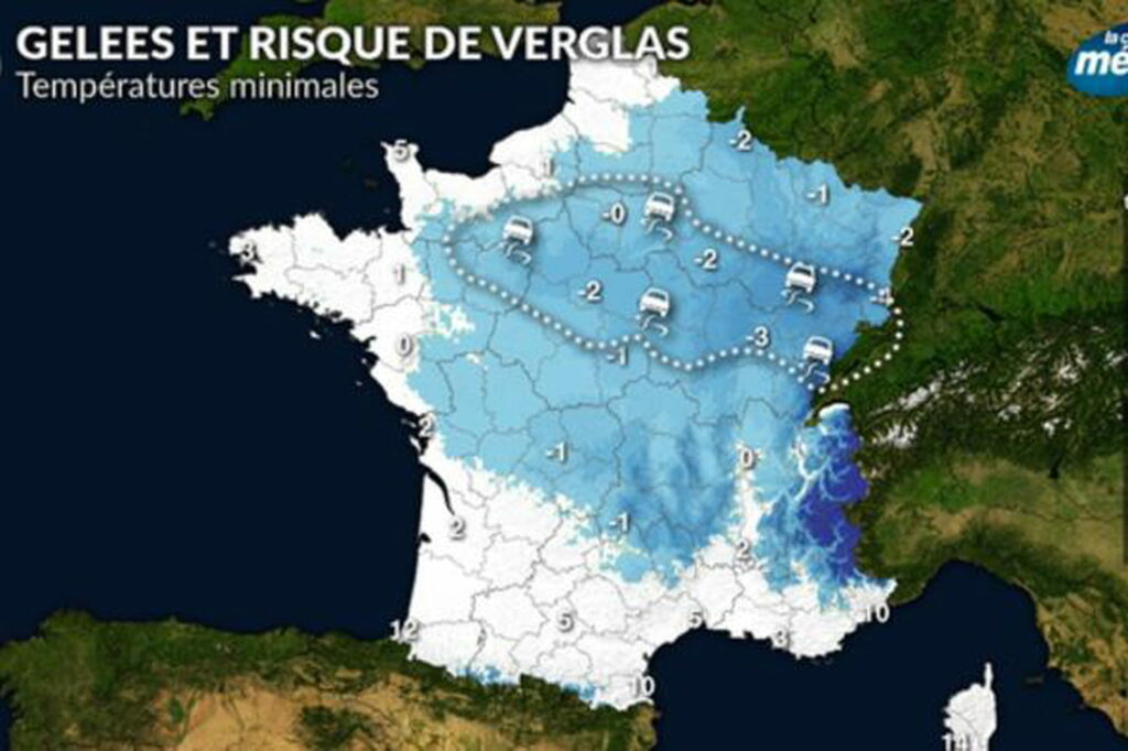 Météo : encore de la neige et du verglas ce vendredi... Des vigilances maintenues, les prévisions et perturbations