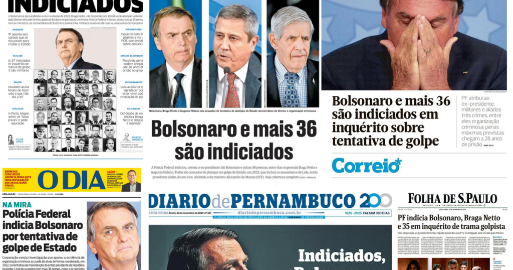 Jair Bolsonaro accusé d’être le “meneur” d’une tentative de putsch contre Lula