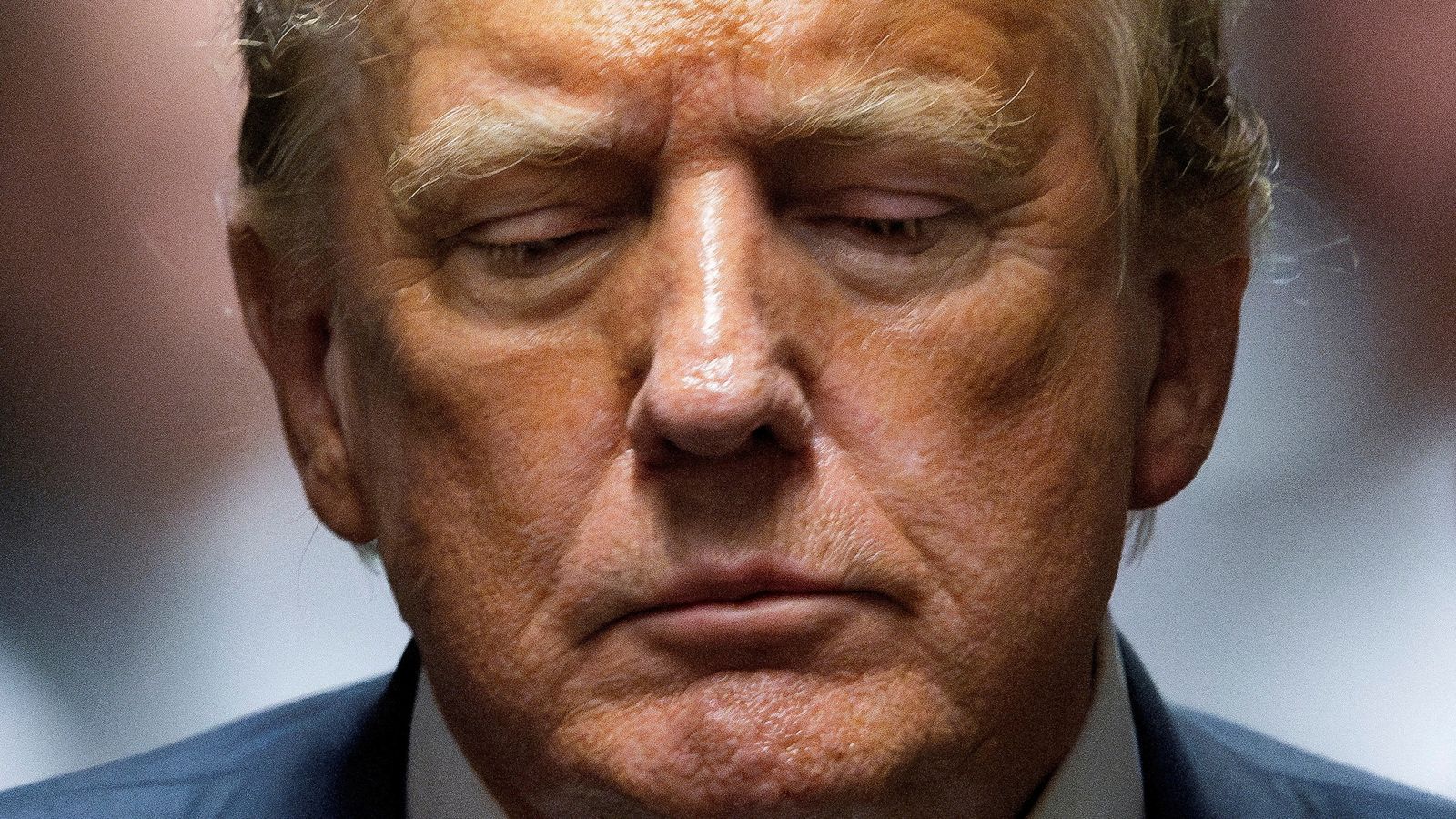 FILE PHOTO: Former US President Donald Trump after a jury found him guilty on all 34 counts in his criminal trial in New York State Supreme Court in New York, New York, USA, 30 May 2024. Trump is facing 34 felony counts of falsifying business records related to payments made to adult film star Stormy Daniels during his 2016 presidential campaign. JUSTIN LANE/Pool via REUTERS/File Photo