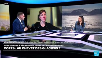 Heïdi Sevestre: "Le Groenland perd environ 30 millions de tonnes de glace toutes les heures"