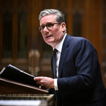 British Prime Minister Keir Starmer delivers his statement on COP29 and G20 Summits at the House of Commons in London, Britain, November 21, 2024. House of Commons/Handout via REUTERS THIS IMAGE HAS BEEN SUPPLIED BY A THIRD PARTY. MANDATORY CREDIT. IMAGES MUST NOT BE ALTERED.