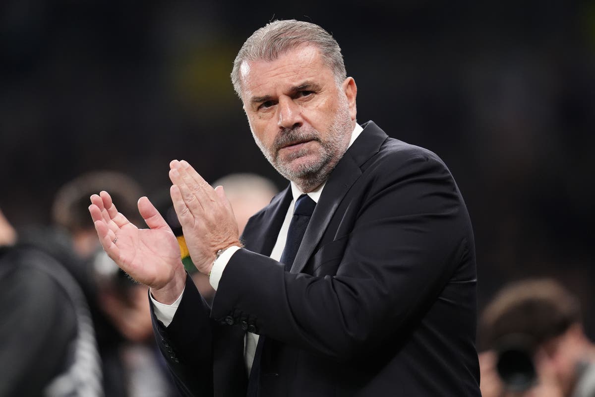 Ange Postecoglou relishing Tottenham’s key run of fixtures before Christmas