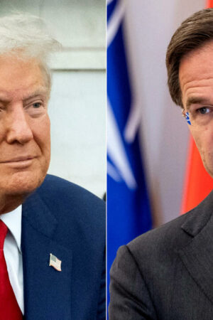 Le chef de l'Otan Mark Rutte a rencontré Donald Trump au États-Unis