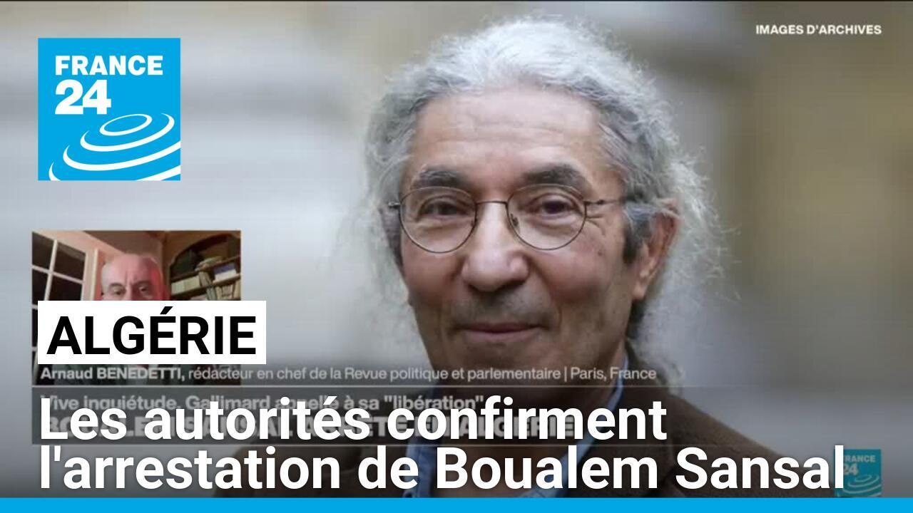 Algérie : les autorités confirment l'arrestation de l'écrivain Boualem Sansal