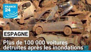 Inondations à Valence : plus de 100 000 voitures réduites en épaves