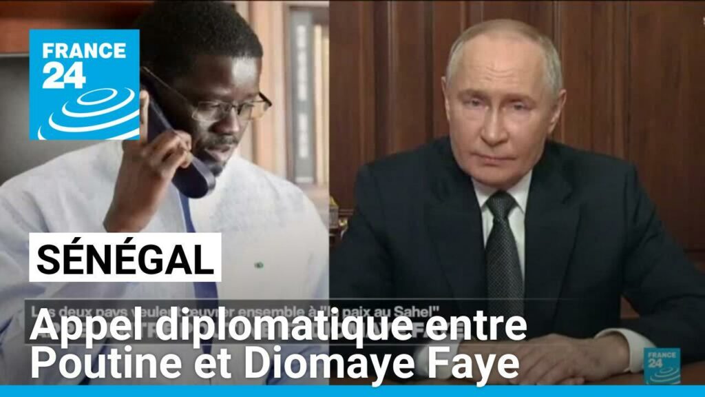 Sénégal : appel téléphonique diplomatique entre Poutine et Diomaye Faye