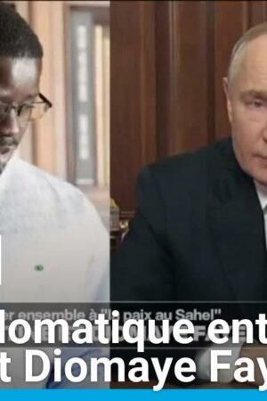 Sénégal : appel téléphonique diplomatique entre Poutine et Diomaye Faye