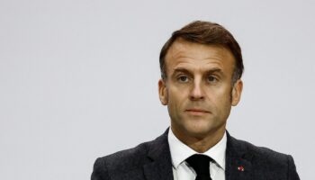 Emmanuel Macron lors de son discours à Strasbourg, le 23 novembre 2024