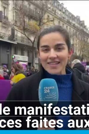 France : manifestations contre les violences faites aux femmes