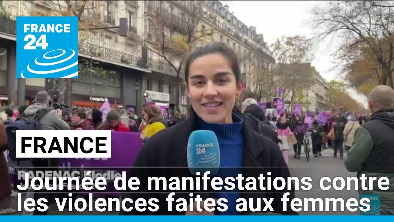 France : manifestations contre les violences faites aux femmes