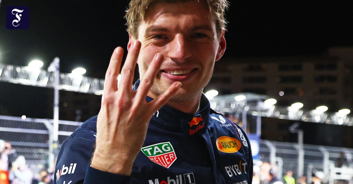 Entscheidung in Las Vegas: Max Verstappen zum vierten Mal Formel-1-Weltmeister