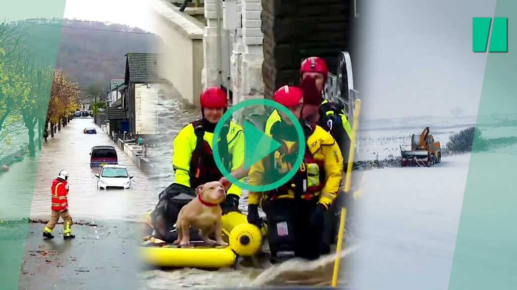 La tempête Bert touche le Royaume-Uni et l’Irlande, faisant au moins deux morts et de nombreux dégâts