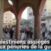 Gaza : les Palestiniens assiégés font face aux pénuries de la guerre