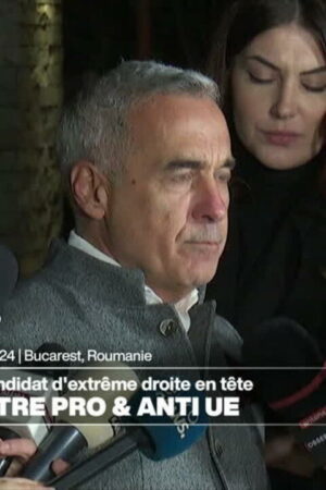 Un candidat pro-russe et TikTokeur crée la surprise à la présidentielle roumaine