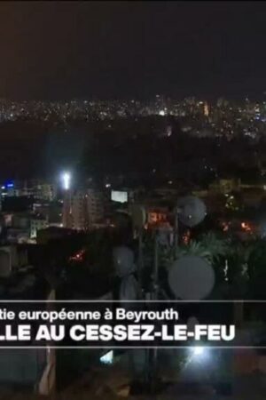 La banlieue sud de Beyrouth bombardée