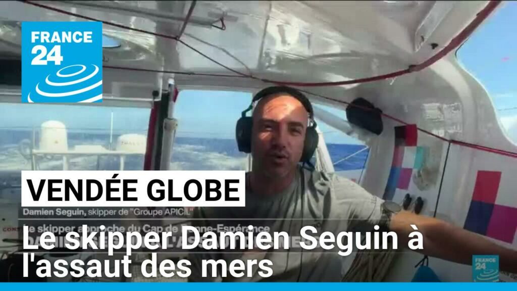 Vendée Globe 2024 : le skipper Damien Seguin à l'assaut des mers