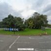 The roundabout where the A4174 joins Badminton Road, in Emersons Green