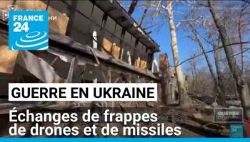 Échanges de frappes de drones et de missiles entre la Russie et l'Ukraine