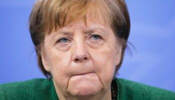 La chancelière allemande Angela Merkel le 9 mars 2021 à Berlin