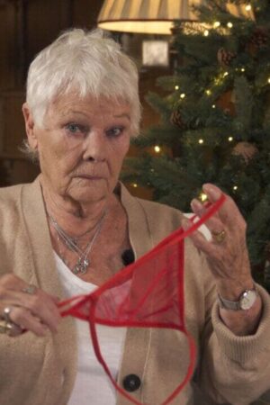 Judi Dench left horrified after being gifted a red thong for Christmas