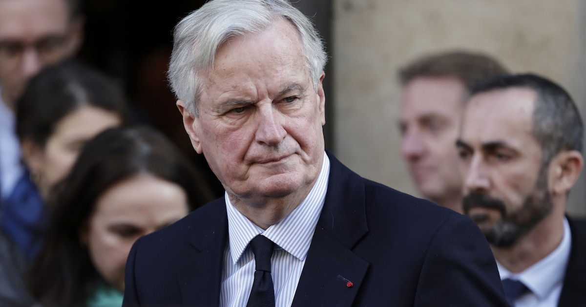 Le Premier ministre Michel Barnier le 22 novembre 2024 à Paris