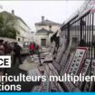 France : les agriculteurs multiplient les actions, débat sur le Mercosur à l'Assemblée