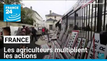 France : les agriculteurs multiplient les actions, débat sur le Mercosur à l'Assemblée